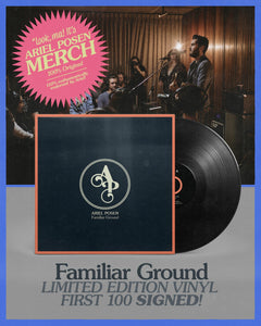 Ariel Posen - Familiar Ground - SIGNED Vinyl